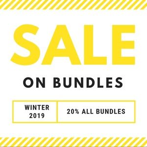 Winter sale! Bundles 20% off